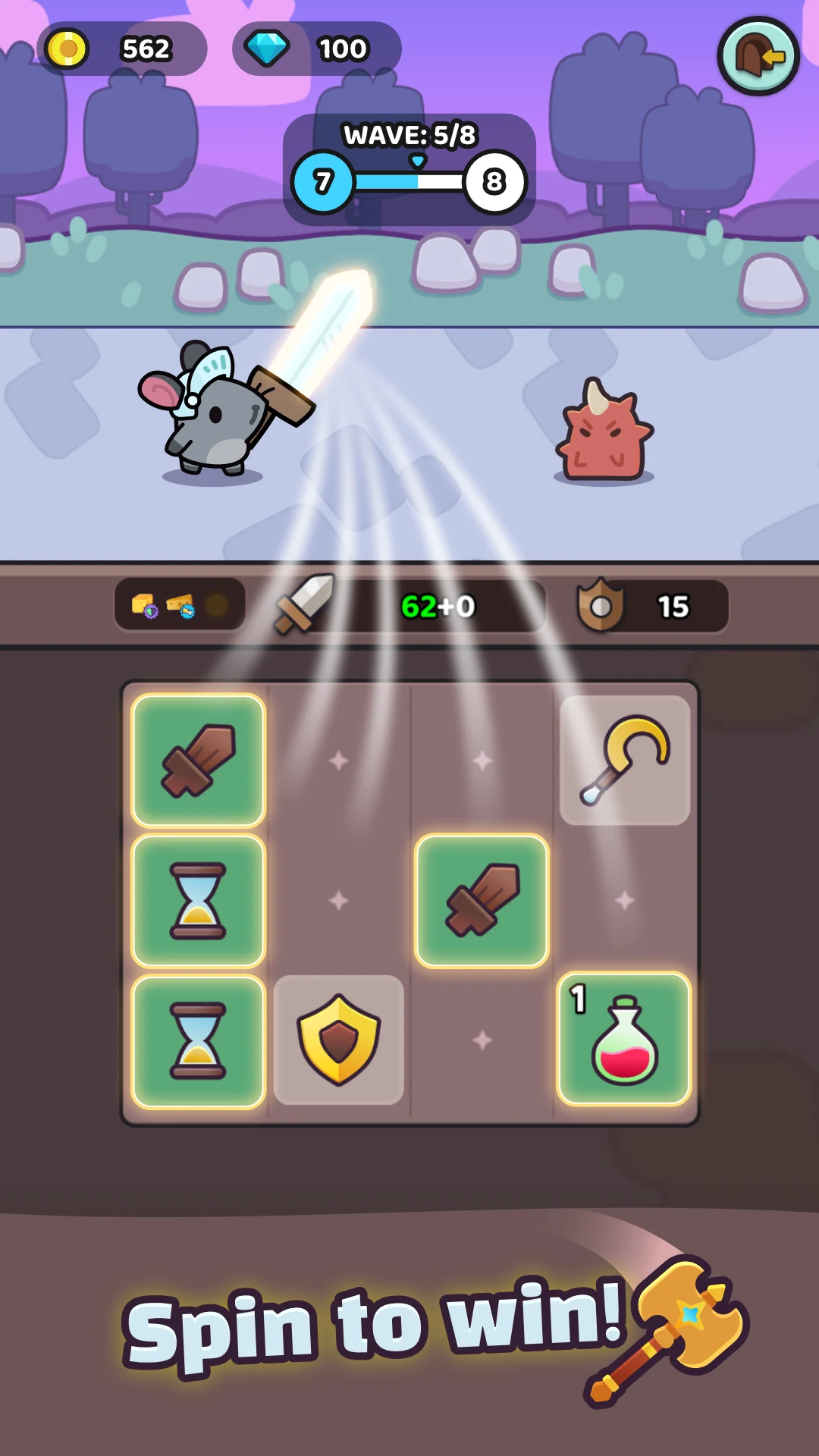 Mouse Quest: Idle RPG screenshot
